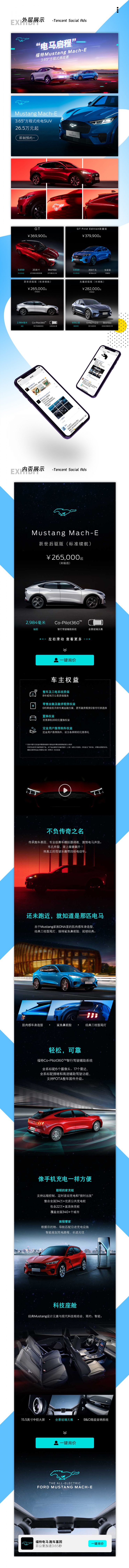 跑车基因 实力加成-福特电马Mustang Mach-E-设计师个人网站/Feng&集鸟蛋